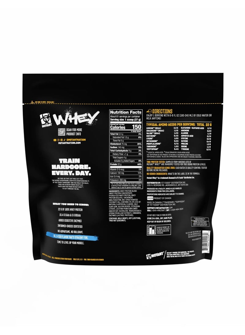 ميوتانت واي بروتين متحول بنكهة آيس كريم الفانيليا ٥ أرطال - Image 2